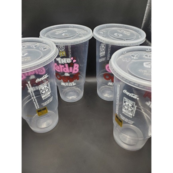 2023 McDonalds CARDI B & OFFSET Collectible Cup Size L With Cover Limited Editon - Picture 8 of 8